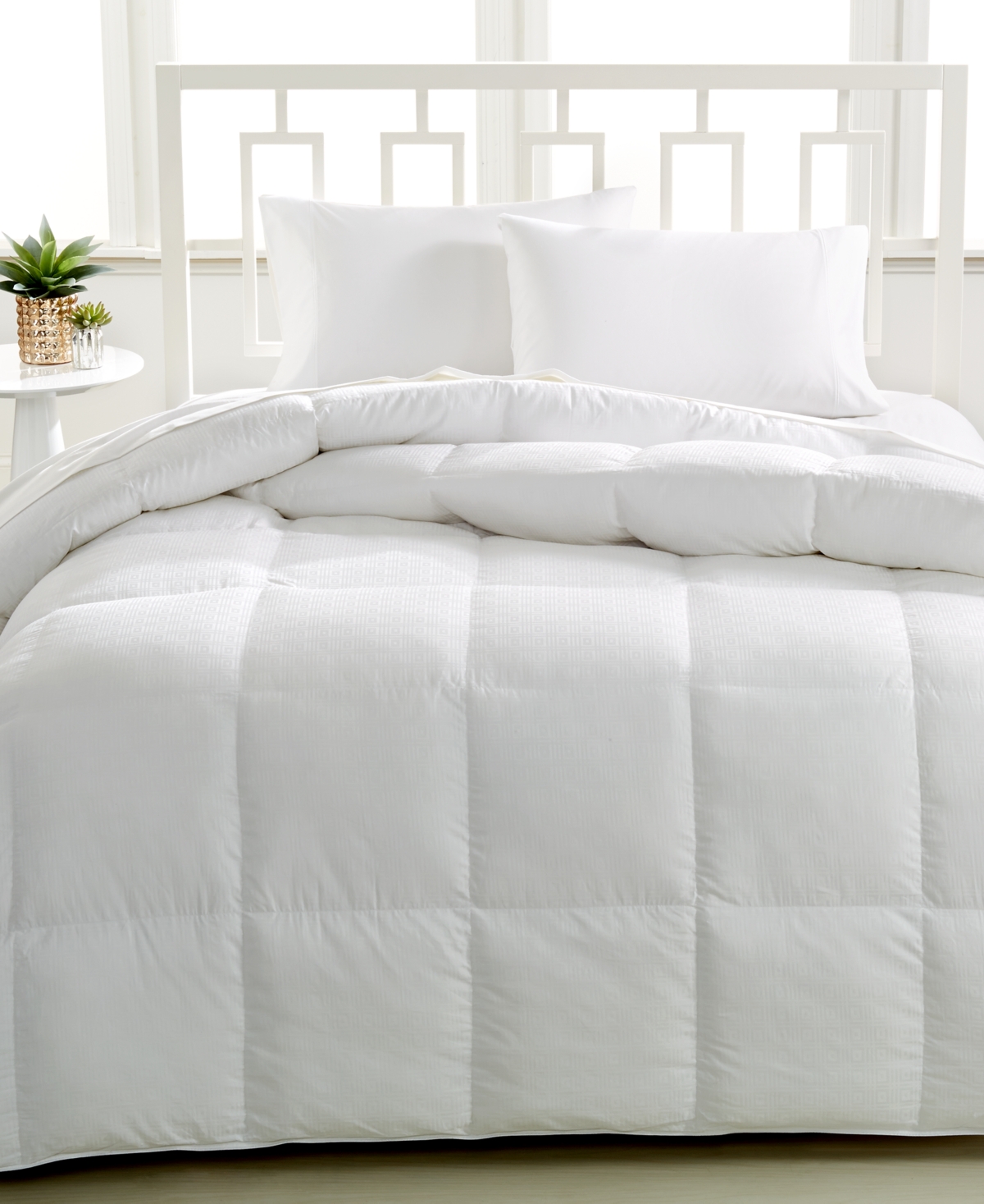 Hotel Collection Luxe Down Alternative King Comforter, Hypoallergenic, 450 Thread Count 100% Cotton Cover, Created for Macy's Bedding