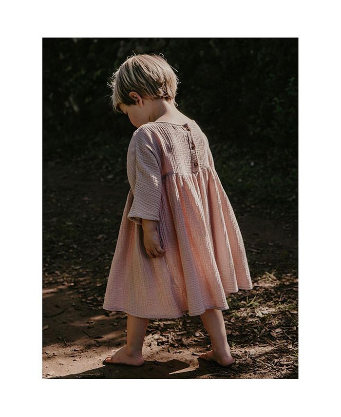 The Simple Folk Child Girl Organic Cotton Muslin Dress - Macy's