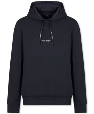 A|X Armani Exchange Men's Milano/New York Pullover Logo Hoodie