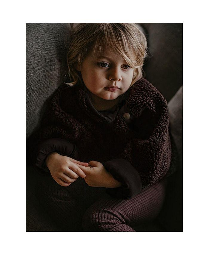 The Simple Folk Toddler Boy and Toddler Girl Organic Cotton HighNeck