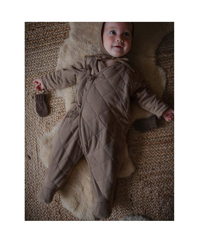 The Simple Folk Baby Boy and Baby Girl Cotton Quilted One-Piece ...