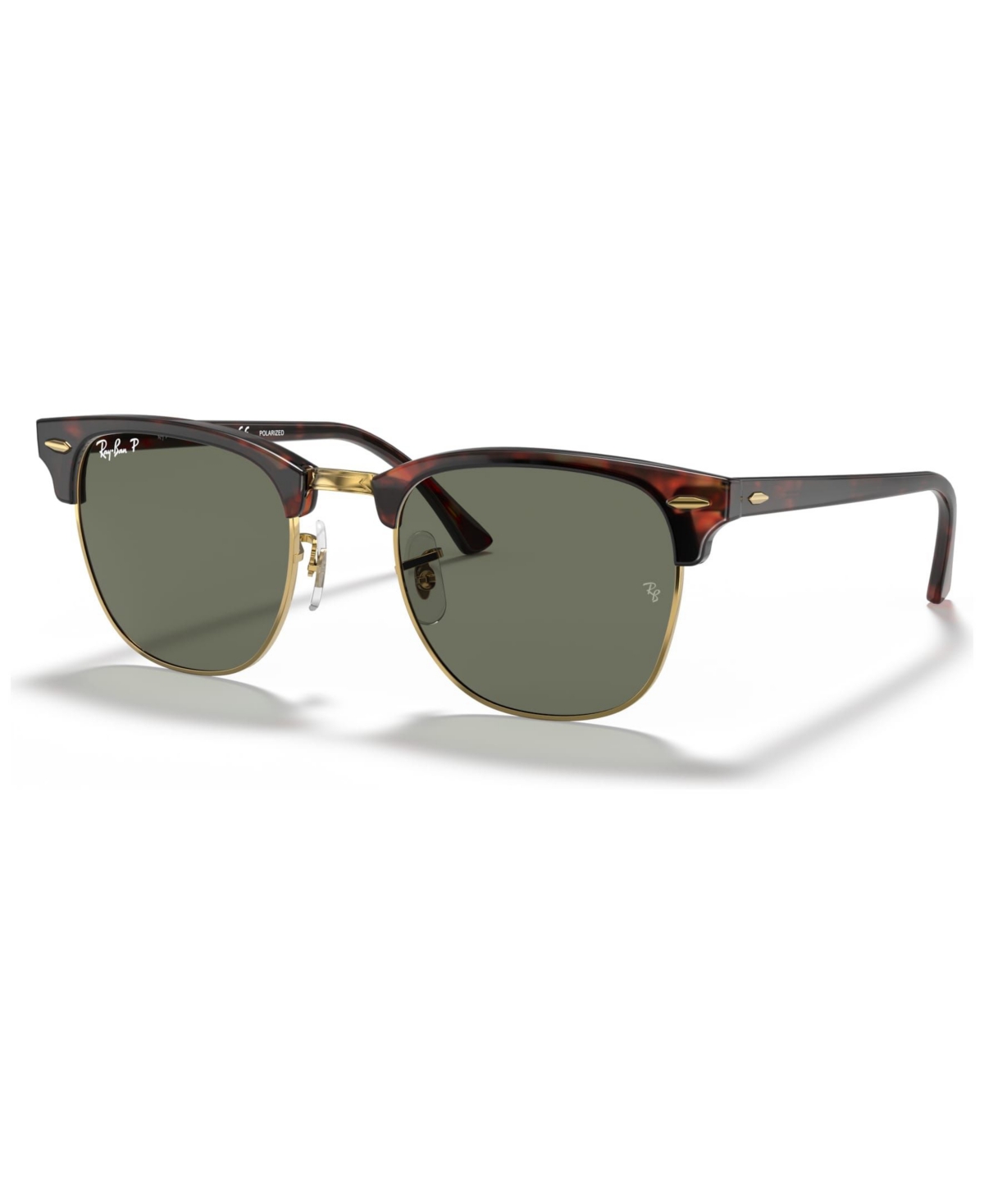 Ray ban clubmaster green mirror best sale