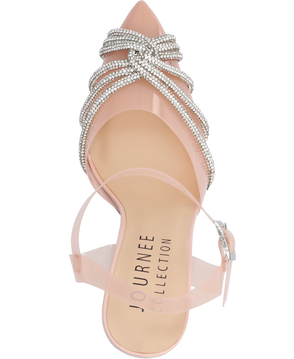 Journee Collection Women's Eleora Lucite Stilettos