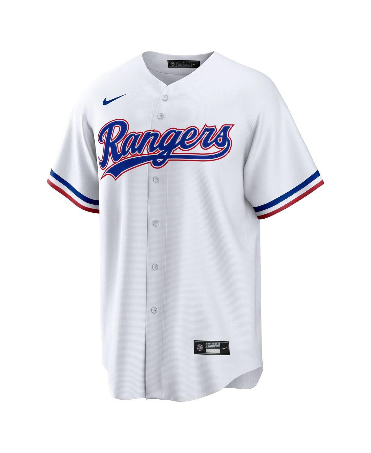 Men's Nike Jacob deGromTexas Rangers Home Replica Player Jersey - White