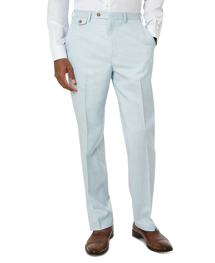 Tayion Collection Men's Classic-Fit Light Blue Suit Pants & Reviews - Suits  & Tuxedos - Men - Macy's
