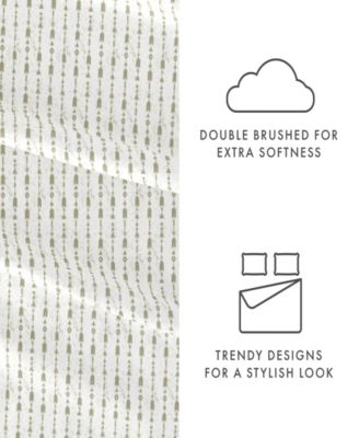 The Boho & Beyond Premium Ultra Soft Pattern 4-Pc. Sheet Set, California King