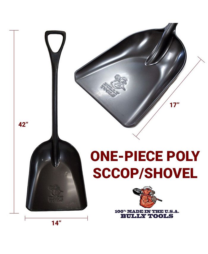 Bully Tools (92801) OnePiece Poly Scoop/Shovel w/ DGrip Handle, 42" Macy's