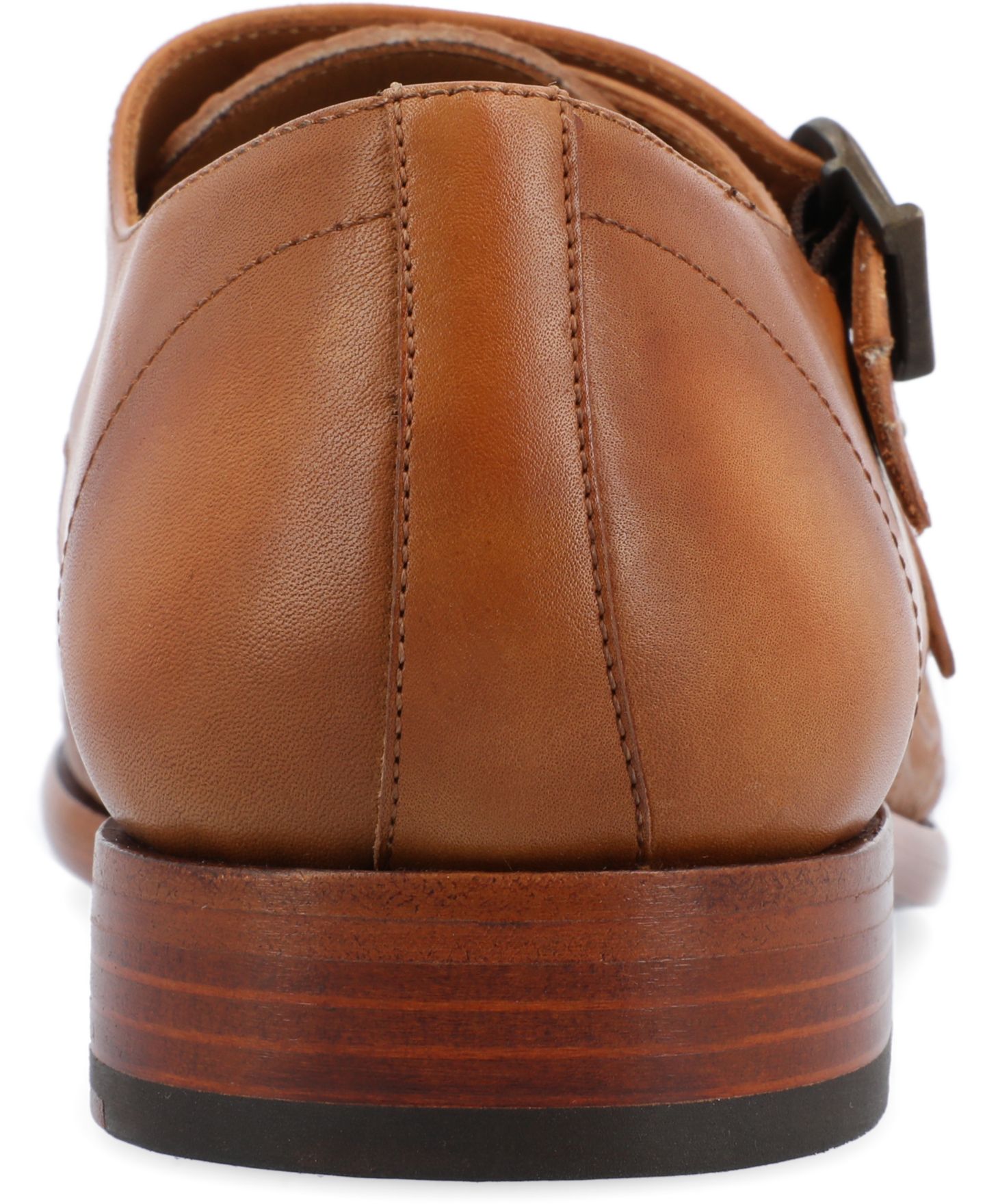 Обувь Taft Men's Lucca Embossed Floral Leather Monk Strap Dress Shoes, цвет: Медовый с принтом — фото 5
