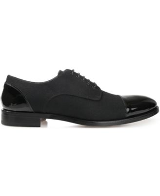 Men's Jack Handcrafted Leather, Velvet and Wool Dress Shoes
