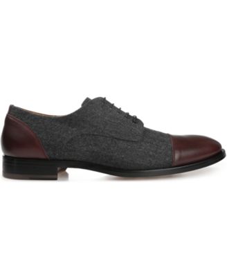 Men's Jack Handcrafted Leather, Velvet and Wool Dress Shoes