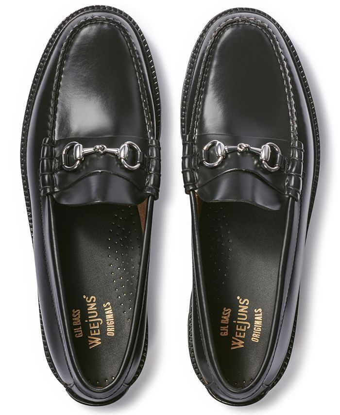 GH Bass G.H.BASS Men's Lincoln Bit Super Lug Weejuns® Loafers - Macy's