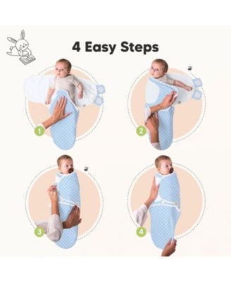 3pk Soothe Baby Swaddle, Organic Baby Swaddle Sleep Sacks, Newborn, Infant Swaddle Sack