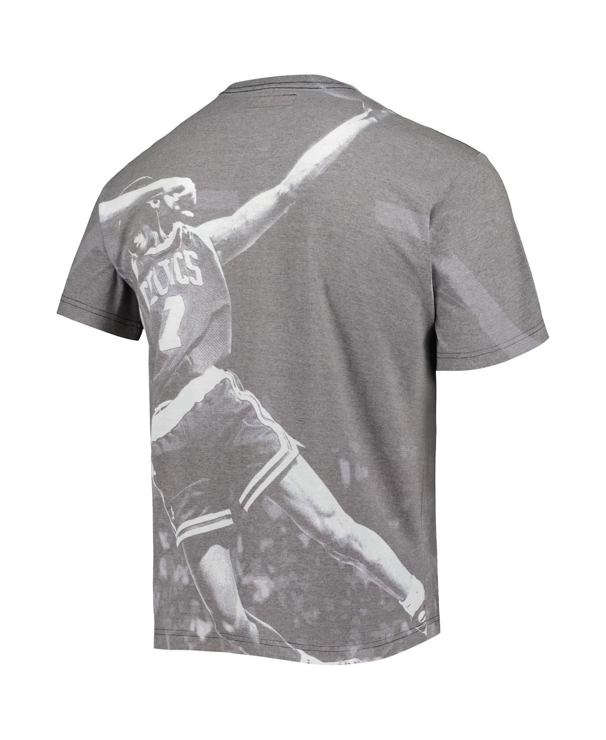 Mitchell & Ness Men's  Dee Brown Heather Gray Boston Celtics Above The Rim T-shirt In Heather Gray
