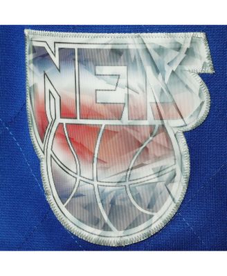 Big Boys and Girls Blue New Jersey Nets 1993 Hardwood Classics 75th Anniversary Swingman Shorts