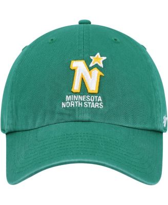 Men's Kelly Green Minnesota North Stars Clean Up Adjustable Hat