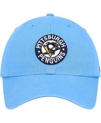 Men's Light Blue Pittsburgh Penguins Clean Up Adjustable Hat