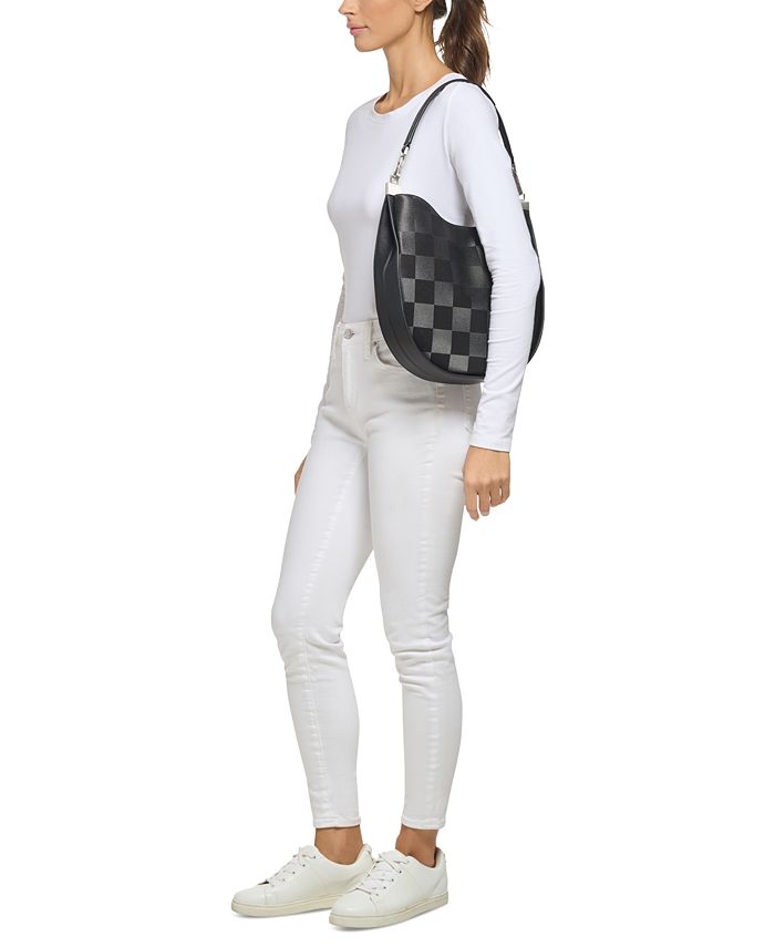Calvin Klein Frida Signature Shoulder Bag - Macy's