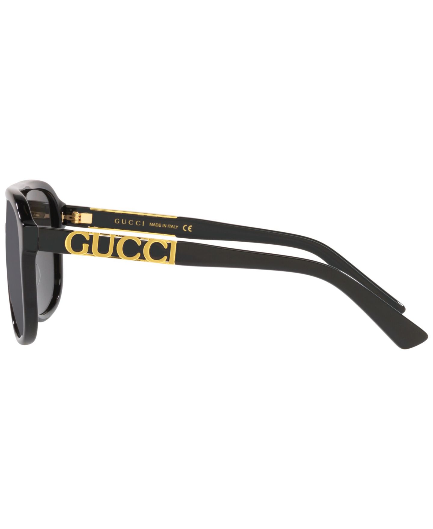 Солнцезащитные очки Gucci Unisex Polarized Sunglasses, GG1188S, цвет: Чёрный — фото 3