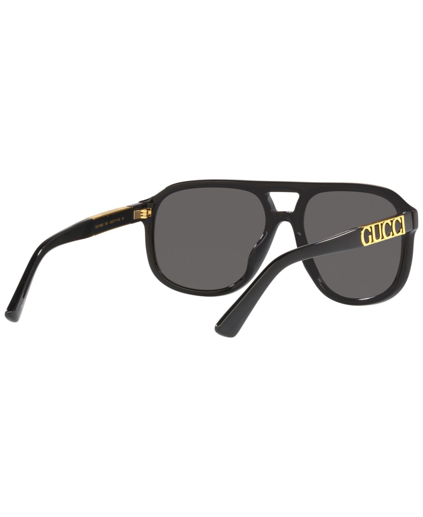 Солнцезащитные очки Gucci Unisex Polarized Sunglasses, GG1188S, цвет: Чёрный — фото 9