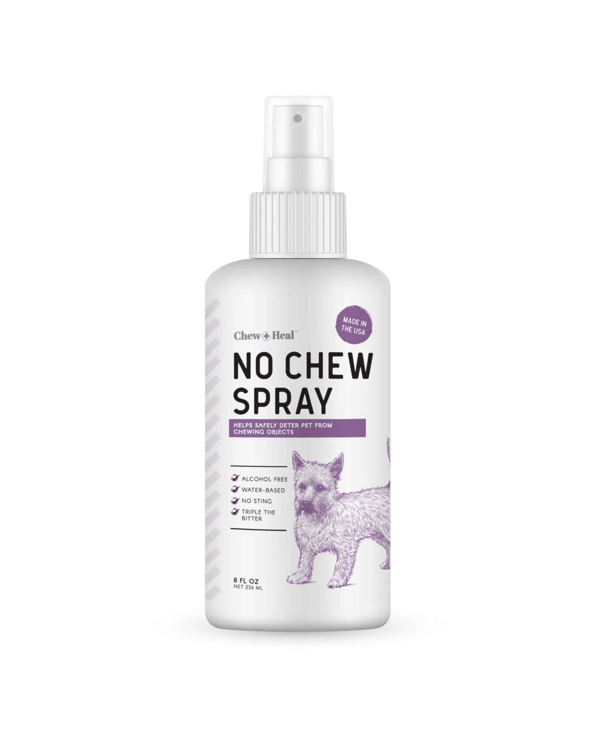No Chew Spray Dog Behavioral Aid - 8oz. Bottle