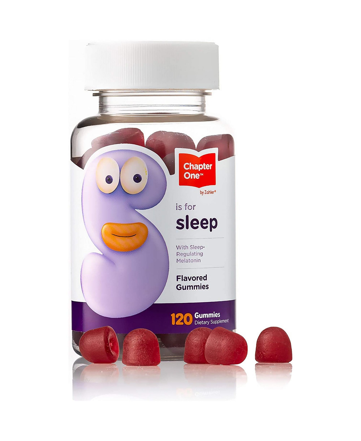 Chapter One Melatonin Sleep Support - 120 Flavored Gummies