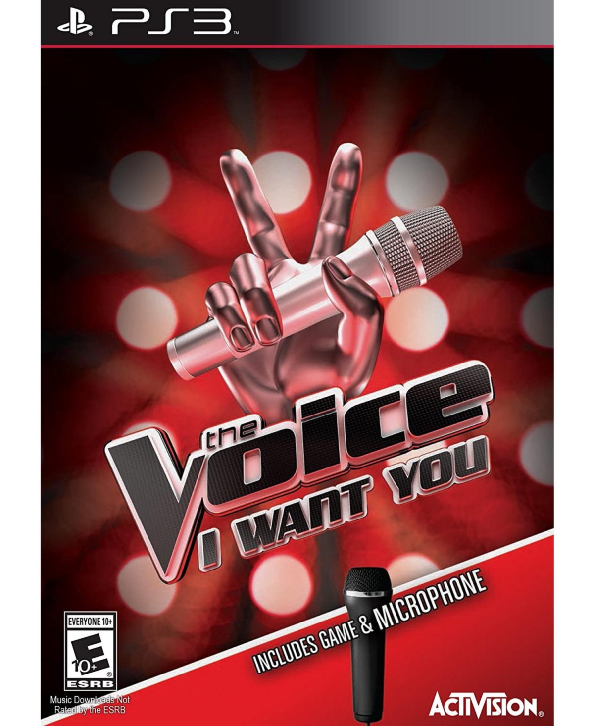 Activision The Voice W/microphone In Open Miscellaneous