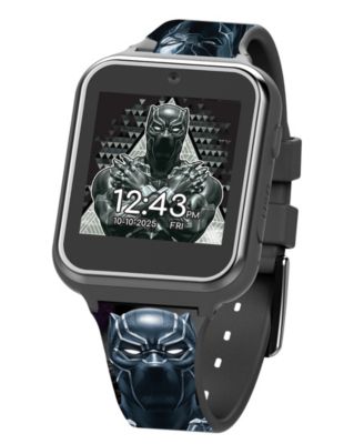 Children's Black Panther Silicone Smart Watch 38mm