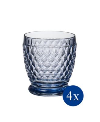 Boston Double Old Fashioned Glasses, Set of 4
