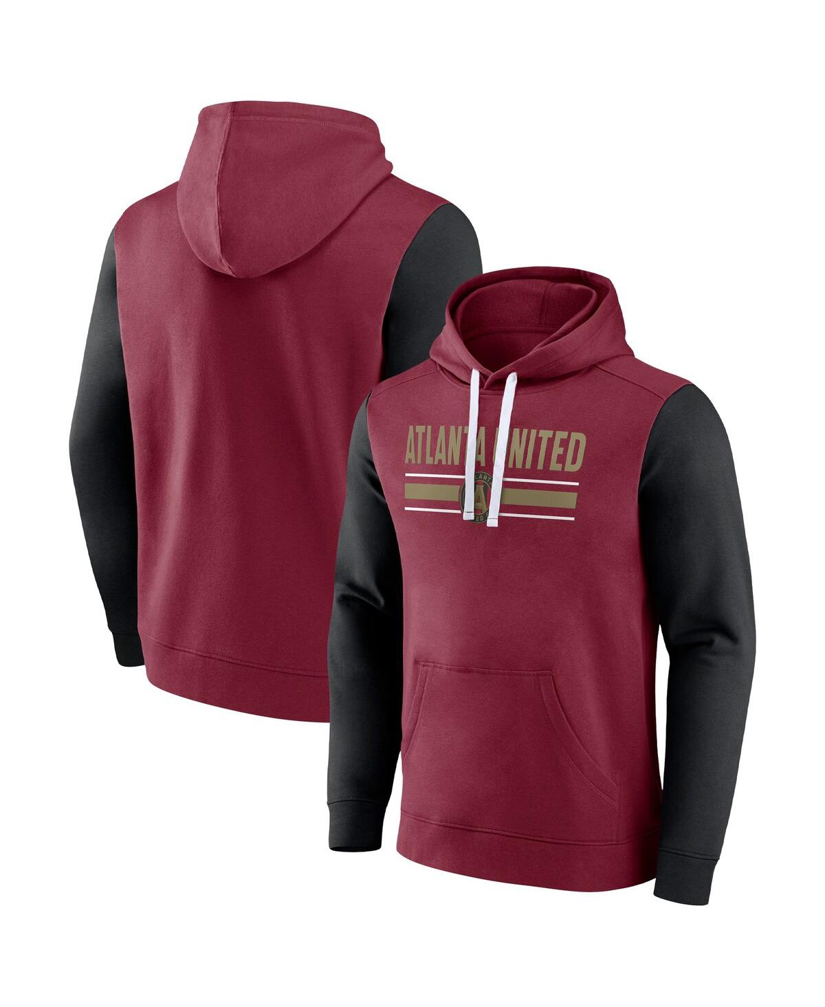 Men's FanaticsAtlanta United Fc To Victory Pullover Hoodie - Garnet