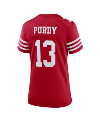 Women's Brock Purdy Scarlet San Francisco 49ers Game Player Jersey