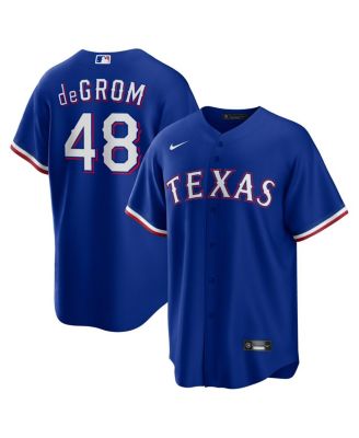 Men s Nike Jacob deGrom Royal Texas Rangers Away Replica Player Jersey Macy s