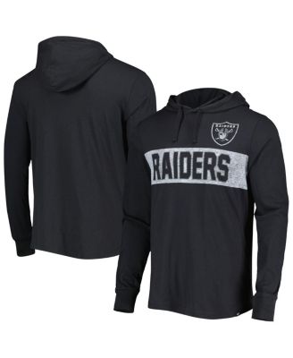 Men's Black Las Vegas Raiders Field Franklin Pullover Hoodie