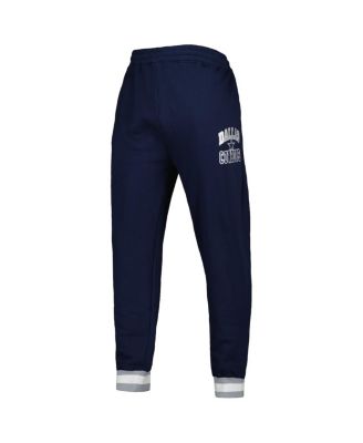 Men's Navy Dallas Cowboys Blitz Fleece Jogger Pants