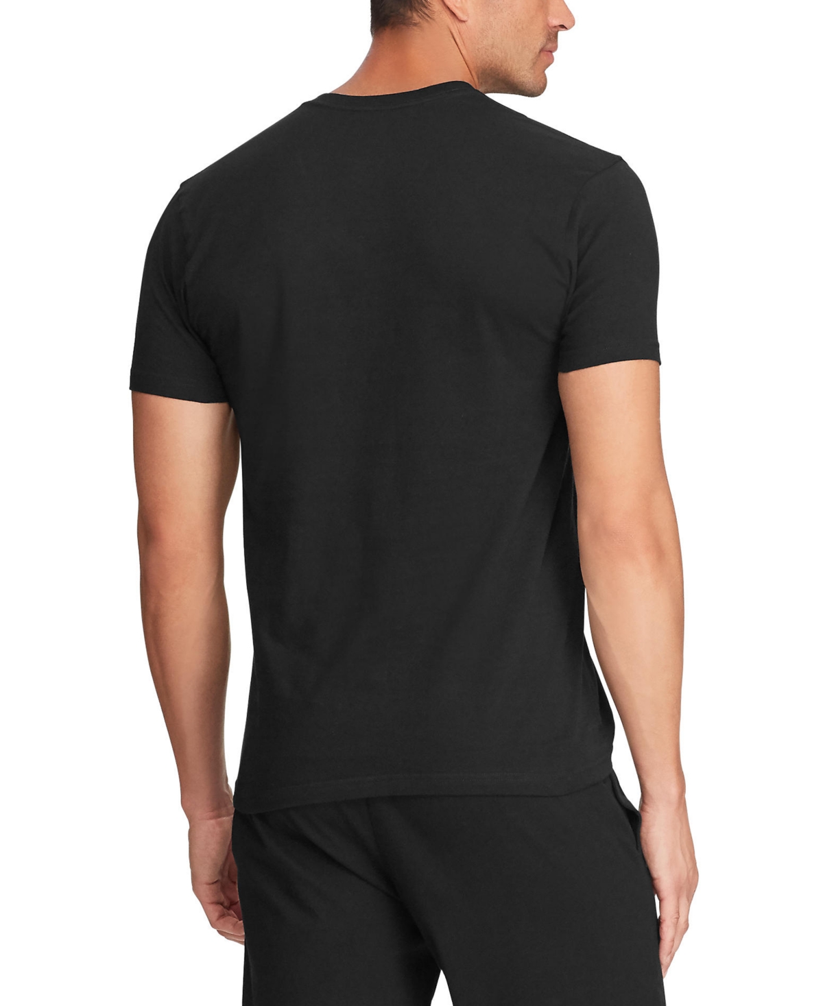 Polo Ralph Lauren Men's V-Neck Classic Undershirt 3-Pack -/ White / Black