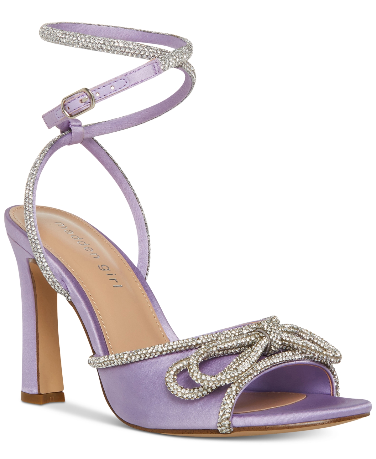 Madden Girl Women s True Rhinestone Evening Dress Sandals Smart