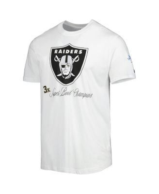 Men's White Las Vegas Raiders Historic Champs T-shirt