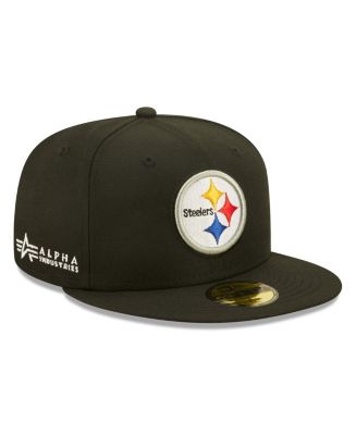 New Era Men's X Alpha Industries Black Pittsburgh Steelers Alpha ...