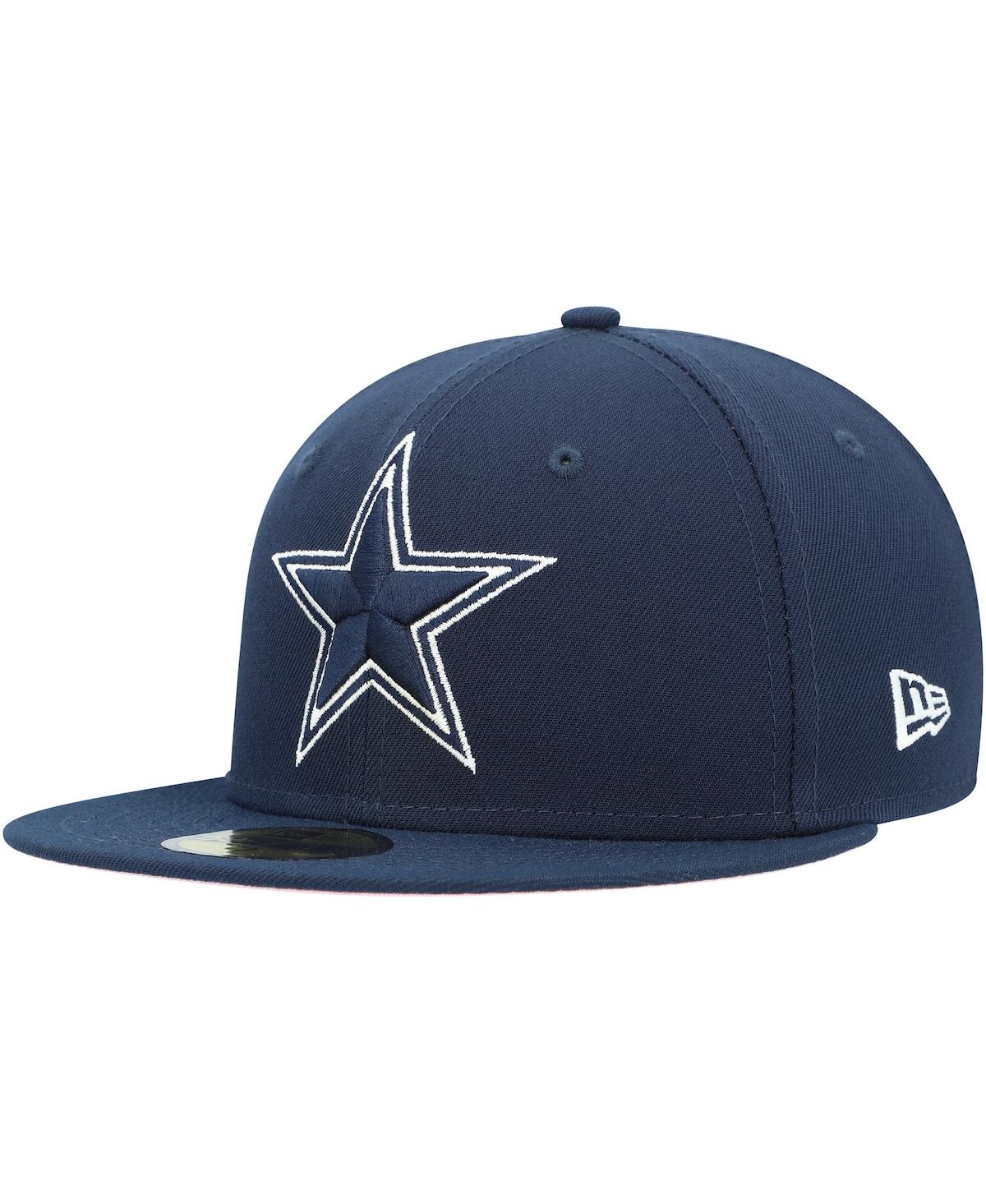 Men's New EraDallas Cowboys Super Bowl Xxx Pop Sweat 59FIFTY Fitted Hat - Navy