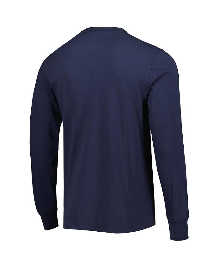 '47 Brand Men's Navy Chicago Bears Brand Wide Out Franklin Long Sleeve ...