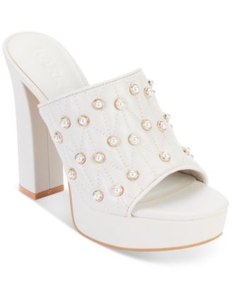 KARL LAGERFELD PARIS - Women's Aviva Studded Platform Sandals