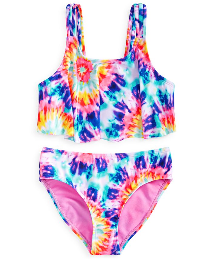 Tie dye deals swimsuit girls