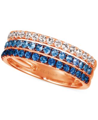 Denim Ombr&eacute; Sapphire (9/10 ct. t.w.) Ring in 14k White Gold, Rose Gold or Yellow Gold