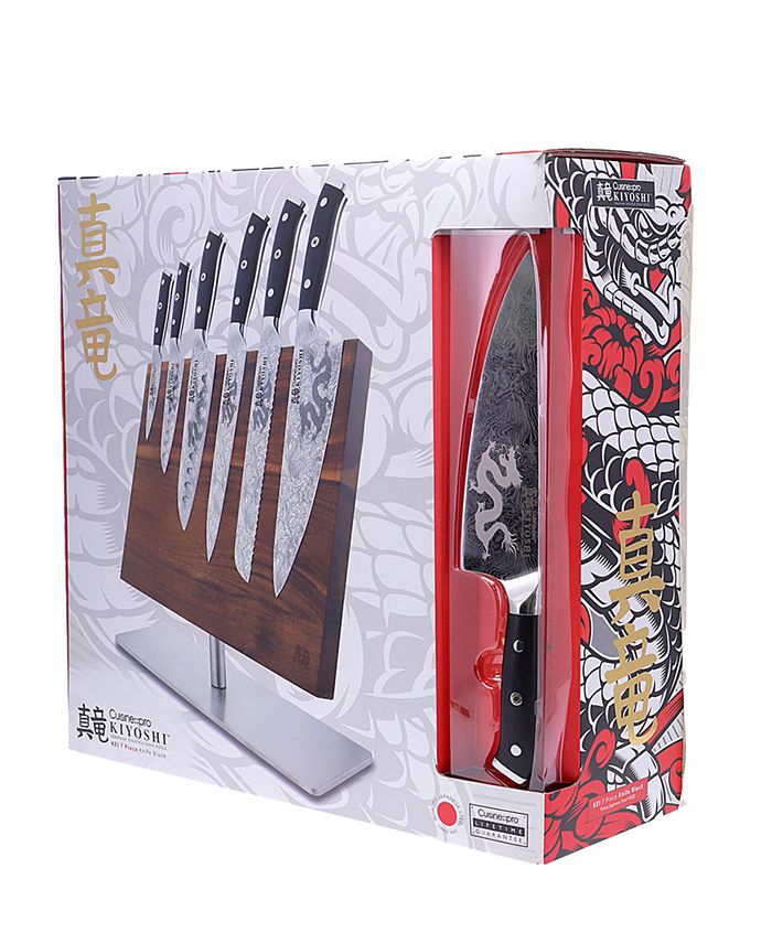 Cuisinepro® Kiyoshi Kei Knife Block Set, 7 Piece Macy's