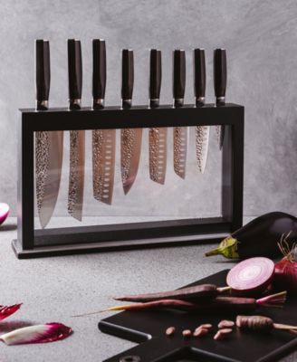 Damashiro Emperor Hisa Knife Block Set, 9 Piece