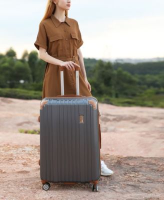 Collins 3 Piece Expandable Retro Spinner Luggage Set