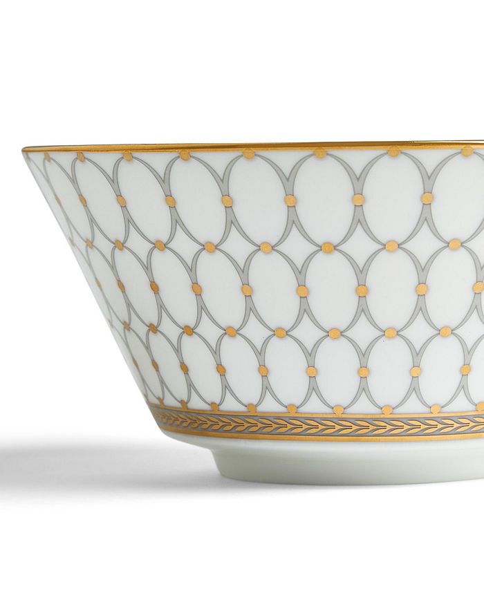 Wedgwood Renaissance Grey Soup/Cereal Bowl 5.6" Macy's