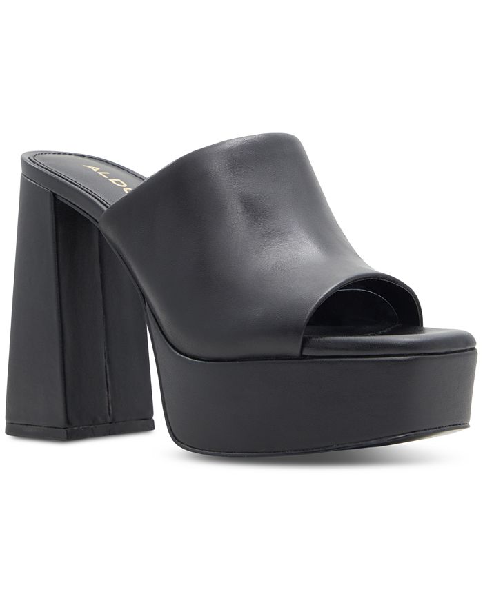 ALDO Women s Cassey Square Toe Platform Dress Sandals Macy s