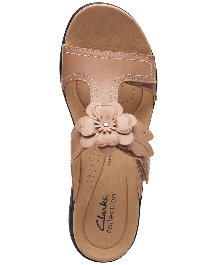 Clarks Women's Laurieann Madi FlowerTrimmed Sandals Macy's