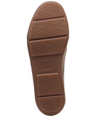 Slip-On Espadrille Leather Flats