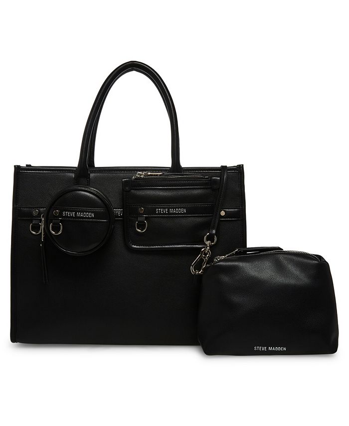 White Large Capacity Multi-Compartment Tote Bag - Stylish and Versatile for Women, Ideal for Organizing Essentials or as a Mommy Bag(Photography props not included)